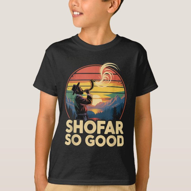 Camiseta So Good Funny Rosh Hashanah Jewish Holiday Sho Far (Anverso)