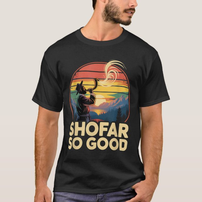Camiseta So Good Funny Rosh Hashanah Jewish Holiday Sho Far (Anverso)