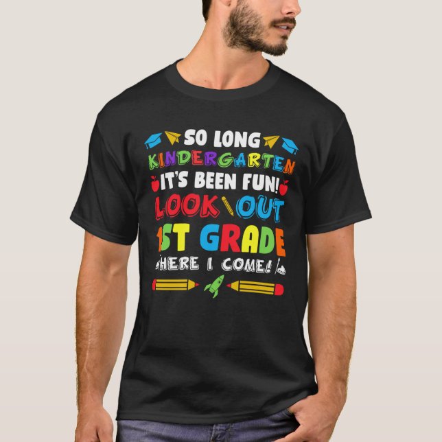 Camiseta So Long Kindergarten 1º grado (Anverso)
