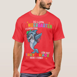 Camiseta So Long Kindergarten First Day 1st Grade Cool Shar