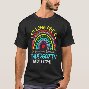 Camiseta So Long Kindergarten Here I Come Kids Back To Scho