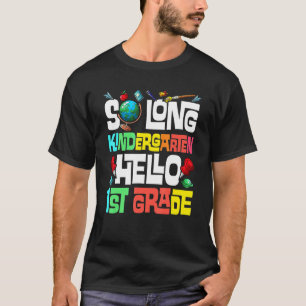 Camiseta So Long Kindergarten Hola Primer Grado Infantil