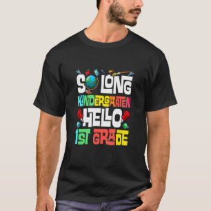 Camiseta So Long Kindergarten Hola Primer Grado Infantil