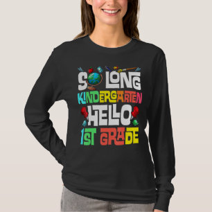 Camiseta So Long Kindergarten Hola Primer Grado Infantil