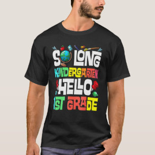 Camiseta So Long Kindergarten Hola Primer Grado Infantil