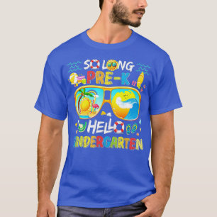 Camiseta So Long Prek Hello Kindergarten Prek Graduation Sc