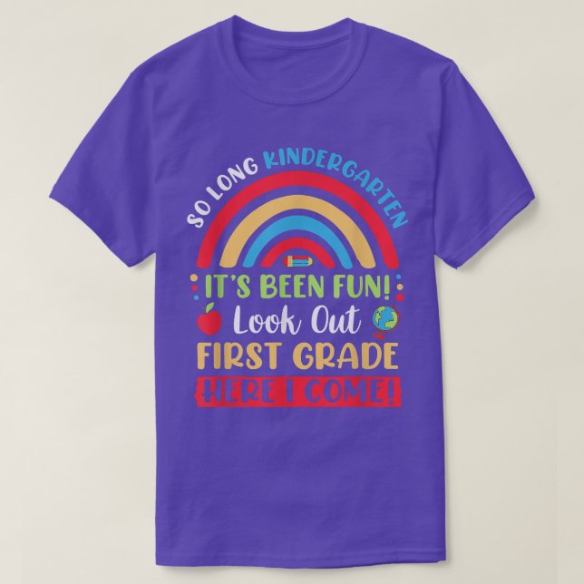 Camiseta So Long Preschool Hello Kindergarten Preescolar Gr (Diseño del anverso)