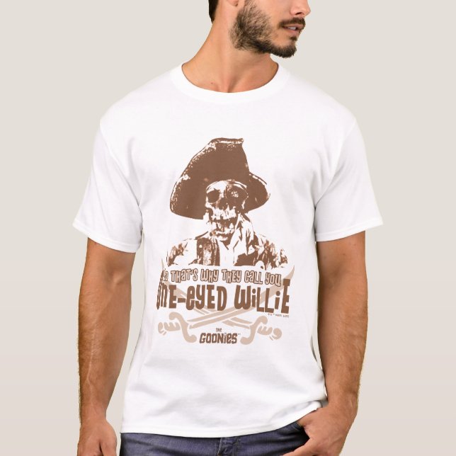 Camiseta "So That's Why They Call You One-Eyed Willie" (Anverso)