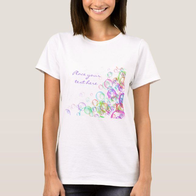 Camiseta Soap Bubbles (Anverso)