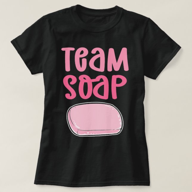 Camiseta Soap del equipo. La Saponificación De Cocina De Ja (Diseño del anverso)