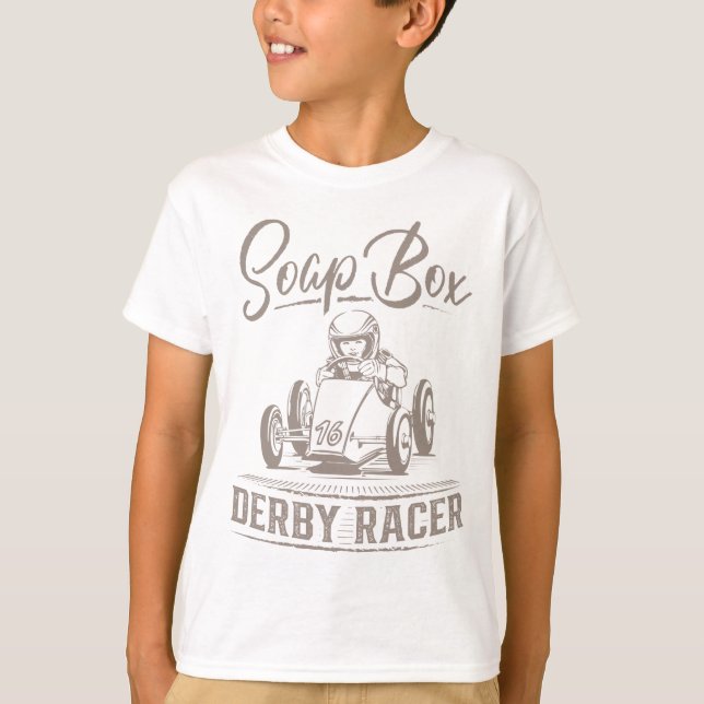 Camiseta Soapbox Derby Racing  - Soap box Racing (Anverso)