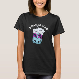 Camiseta Soaperstar Funny Soap Pun Dark BG