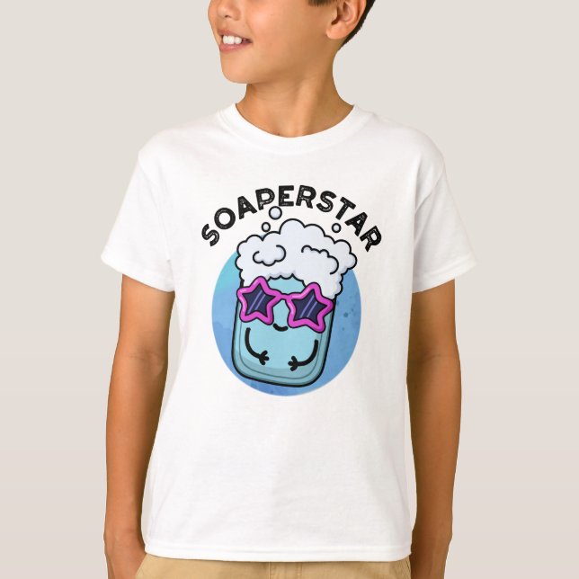 Camiseta Soaperstar Funny Superstar Soap Pun (Anverso)