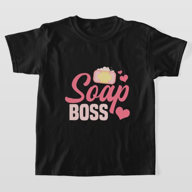 Camiseta Soapmaker Jabón de baño Creando Soapatólogo Soaper (Distribución)