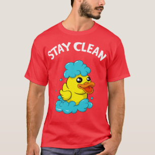 Camiseta Soapmaker Stay Clean Funny Bath Duck