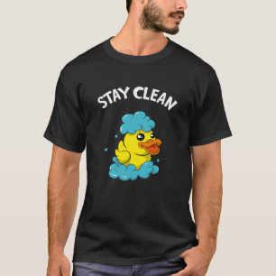 Camiseta Soapmaker Stay Clean Funny Bath Duck