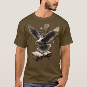 Camiseta Soares de fe - Paloma, Biblia y T-Shir cruzado cri