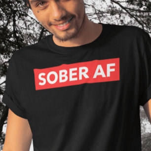 CAMISETA SOBER AF