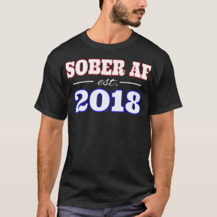 CAMISETA SOBER AF ESTABLECIDO EN 2018
