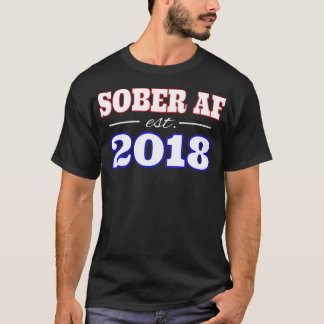 CAMISETA SOBER AF ESTABLECIDO EN 2018