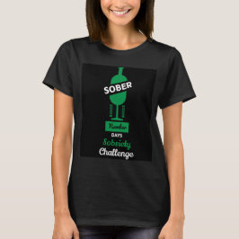 Camiseta Sober AF para recuperación de adictos alc