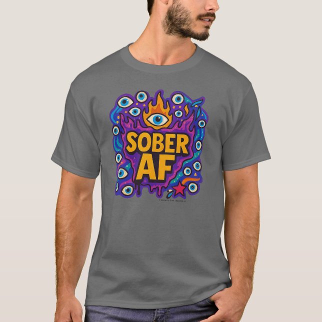 Camiseta Sober AF - T-Shirt (Anverso)