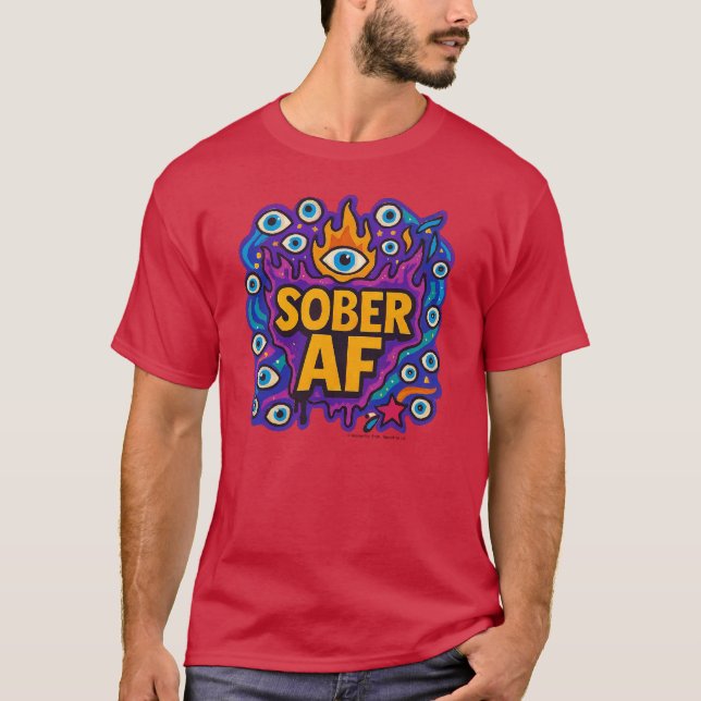 Camiseta Sober AF - T-Shirt (Anverso)