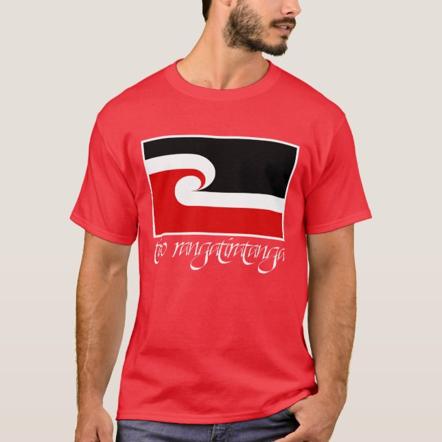 Camiseta Soberanía maorí (Anverso)