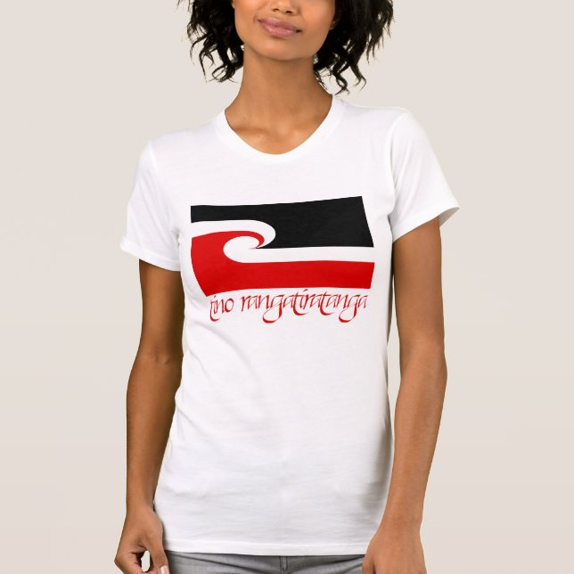 Camiseta Soberanía maorí (Anverso)