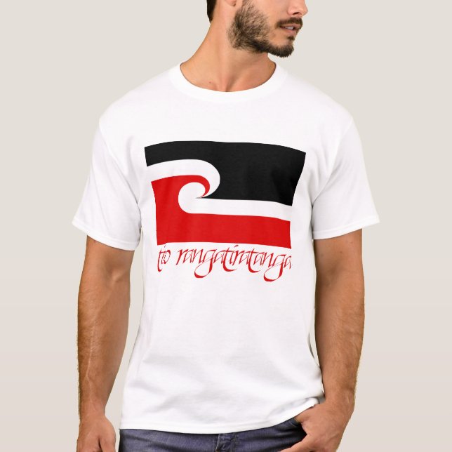 Camiseta Soberanía maorí (Anverso)