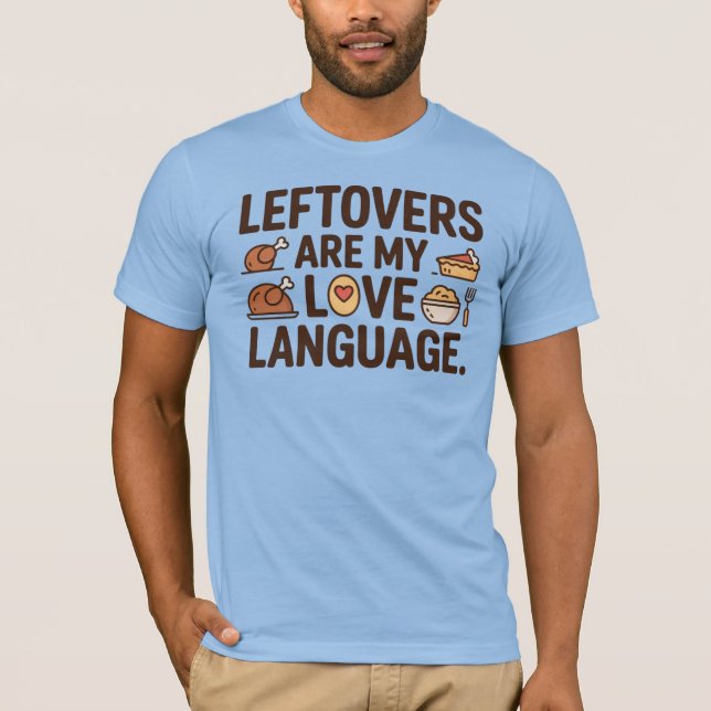 Camiseta Sobras Son Mi Lenguaje del Amor  (Anverso)