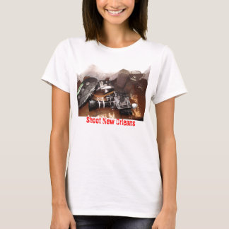 Camiseta sobre cine, lanzamiento New Orleans