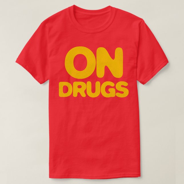 CAMISETA SOBRE DROGAS (Diseño del anverso)