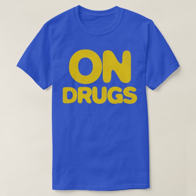 CAMISETA SOBRE DROGAS (Diseño del anverso)