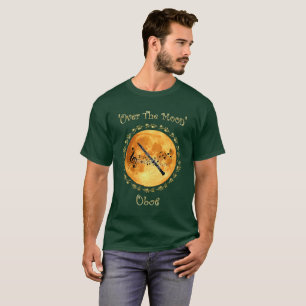 Camiseta Sobre el ~ de la escala musical del ~ de Oboe del