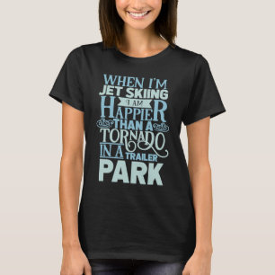 Camiseta sobre el esquí de moto acuática 1