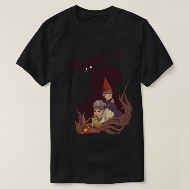 Camiseta Sobre el muro del jardín (Diseño del anverso)