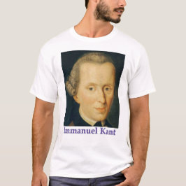 Camiseta sobre Kant y su sabiduría sobre la paz