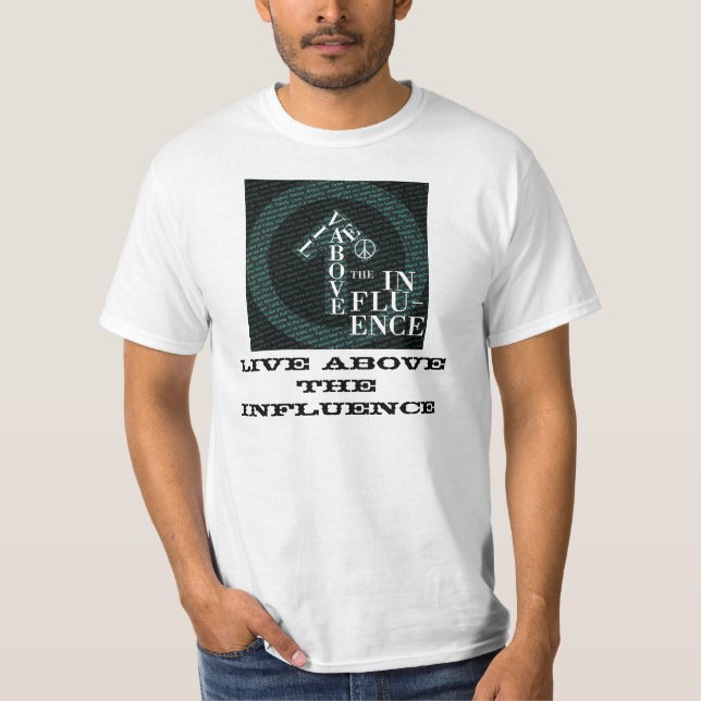 CAMISETA SOBRE LA INFLUENCIA (Anverso)