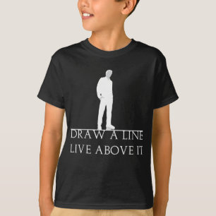 Camiseta Sobre la línea