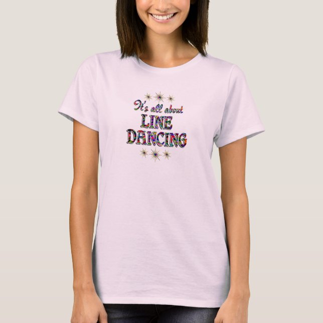 Camiseta Sobre la línea baile (Anverso)
