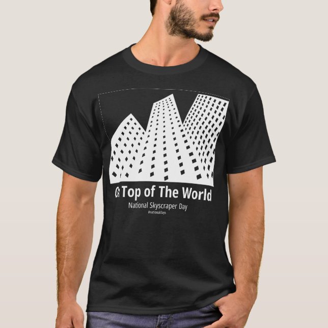 Camiseta Sobre la oscuridad del mundo (Anverso)