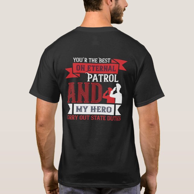 Camiseta Sobre la Patrulla Eterna (Reverso)