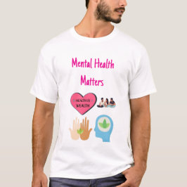 Camiseta sobre la salud mental