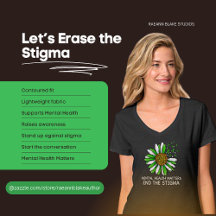 Camiseta sobre la salud mental