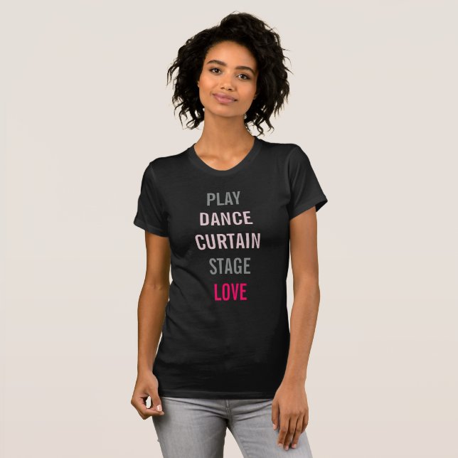 Camiseta Sobre las artes profesionales de Broadway Tee (Anverso completo)