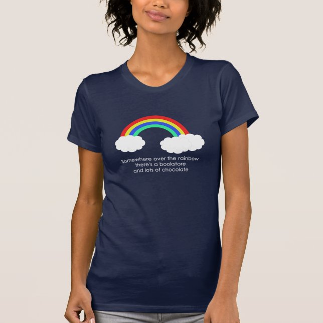 Camiseta Sobre las mujeres del arco iris (oscuras) (Anverso)