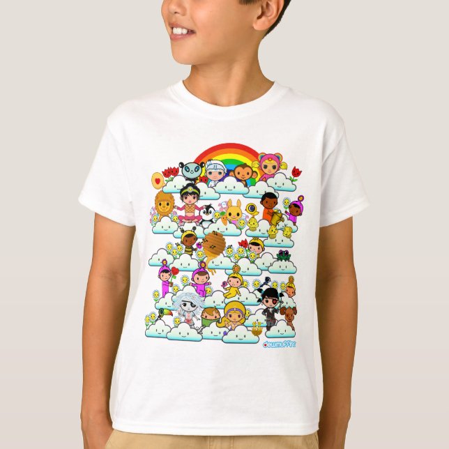 Camiseta Sobre las nubes (Anverso)