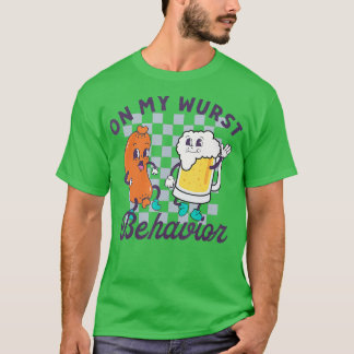 Camiseta Sobre mi comportamiento Wurst Schnitzel Oktoberfes