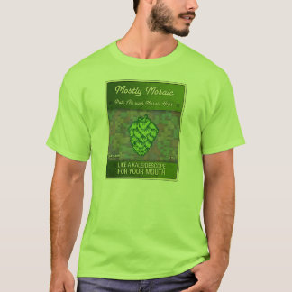 Camiseta Sobre todo sobre todo mosaico inofensivo